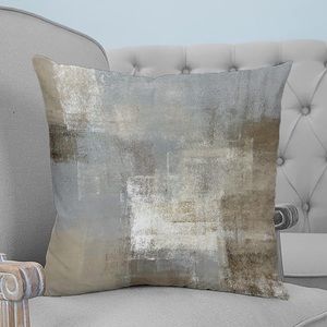 Set of three 26 x 26 Euro shams satin/polyester with invisible zipper